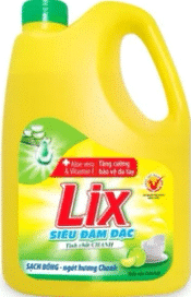 Nước rửa chén Lix chanh 1Kg4
