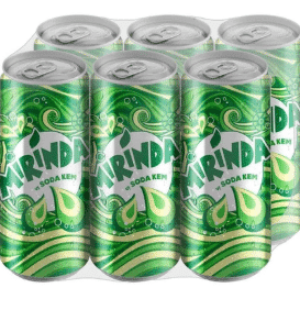 Lốc 6 lon nước Mirinda Soda kem 320ml