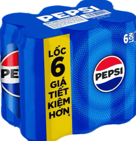 Nước Ngọt Pepsi Lon 320ml 1lốc 6 lon